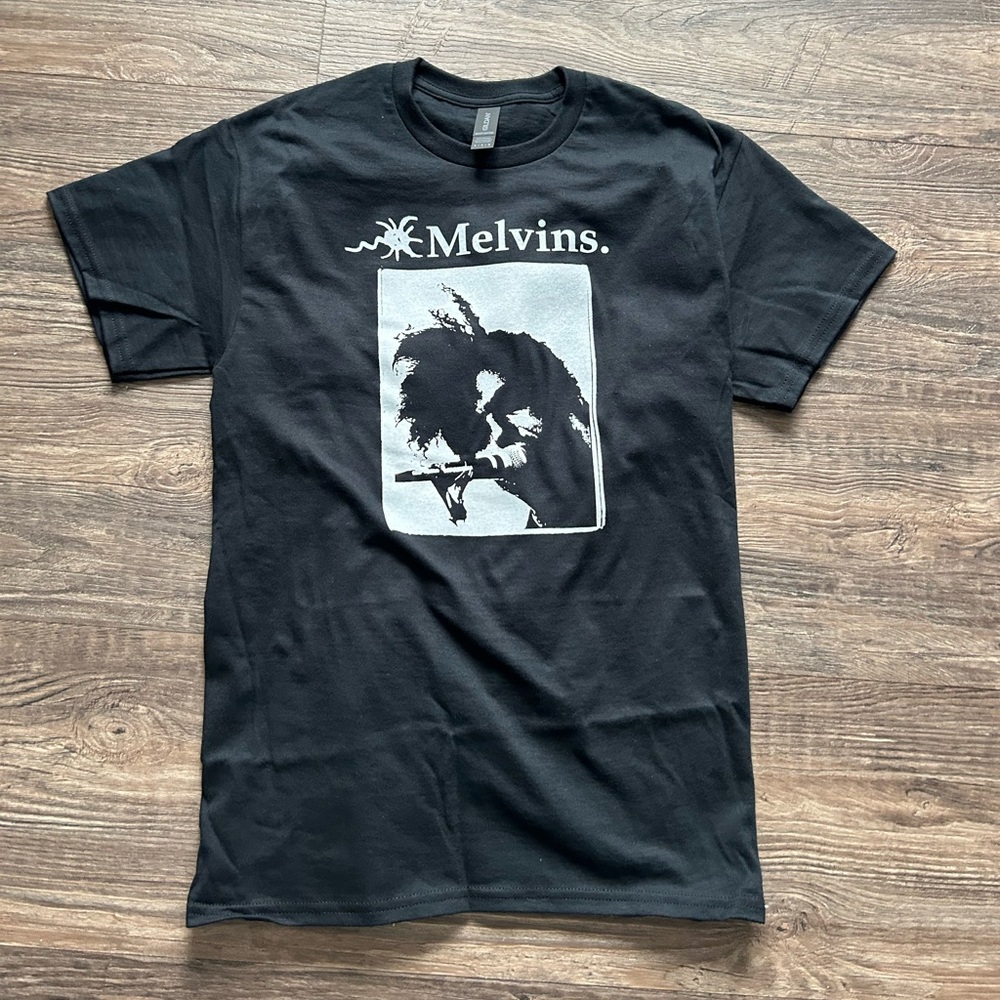 The Melvin’s Buzzo Black Graphic T-Shirt Medium